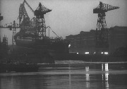 Спуск на воду атомного ледокола Ленин 05.12.1957. 1959 г.